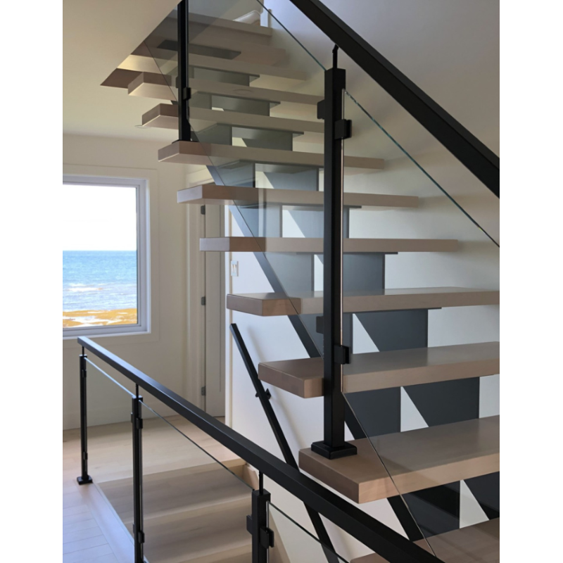   STEEL STRINGER  CENTRAL STEEL DOUBLE STAIR STRINGER  - Oslo - Prestige Metal